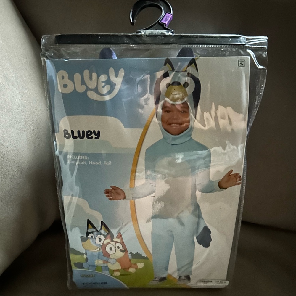 Spirit Blue and White Toddler Costume
